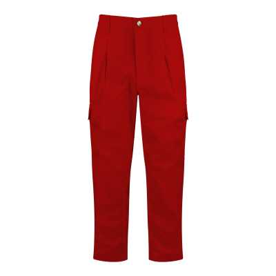 Worksafe Fr Red Pants In Dupont Nomex Soft Iii A 4.5Oz Size M